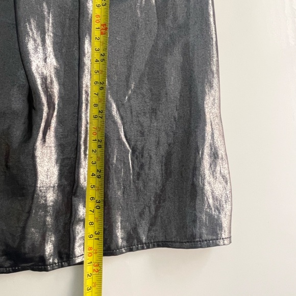 Current Air Metallic Tiered Pleated Skirt Anthropolgie - Picture 8 of 10